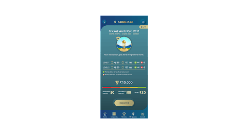 KarmaPlay Screen 2