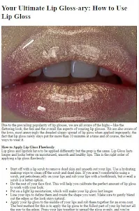 How To Apply Lip Gloss Perfect