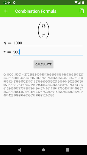 Rare Math Calculations Screenshot 3 - AppWisp.com