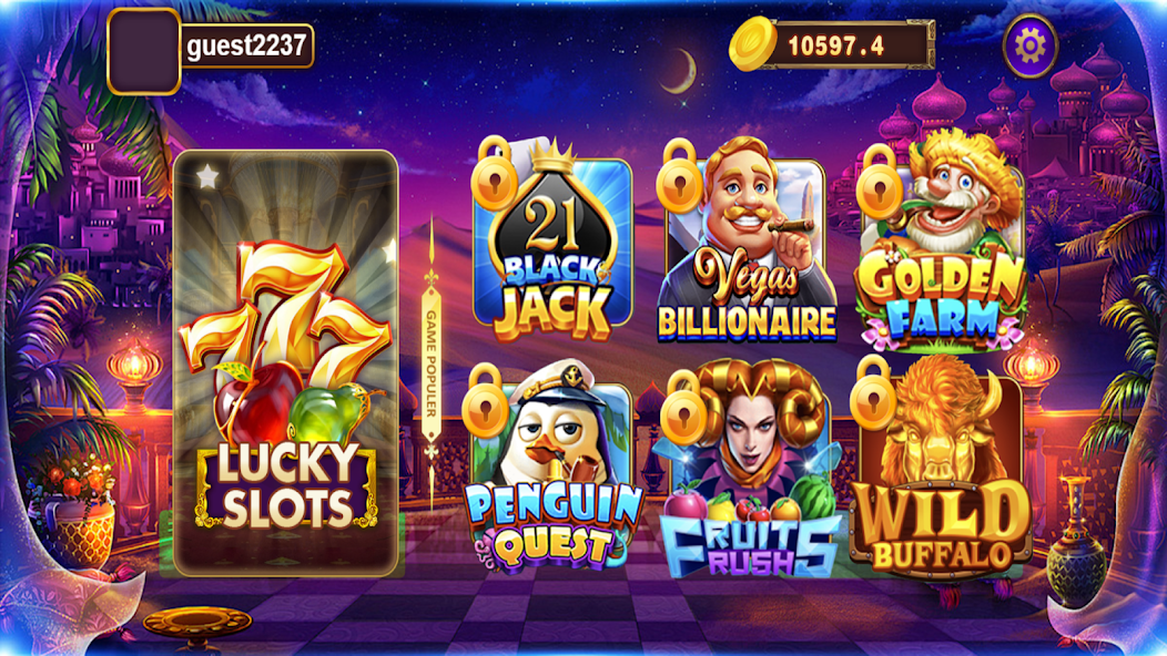 Slots versión móvil