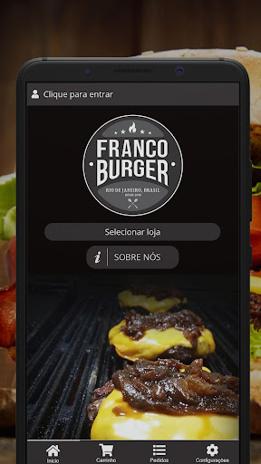 Android application Franco Burger screenshort