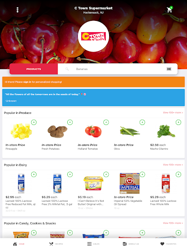 C Town Supermarket Hackensack