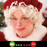Cover Image of ダウンロード Mrs. Claus video call prank  APK