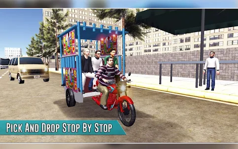 City Chingchi Auto Rickshaw 3D