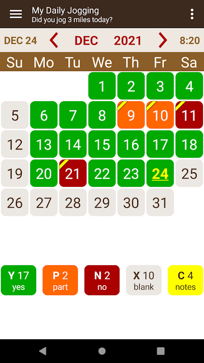 Habit Calendar: Habits Tracker - 6.2 - (Android)