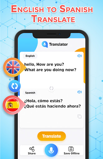 Translator Spanish to English Screen 2