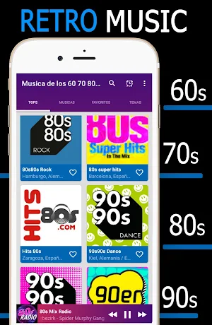 60s 70s 80s 90s 00s Music Hits screenshot 3