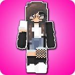 Cover Image of Download Aesthetic Skins PE Minecraft 1.0 APK