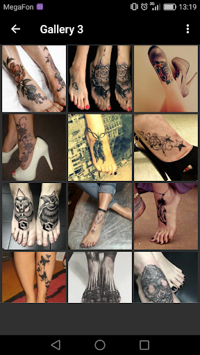 Foot Tattoos Screen 2