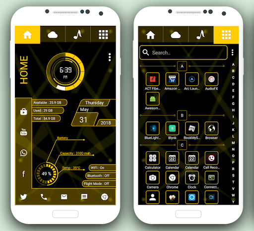 Screenshot of Revolutionary Launcher