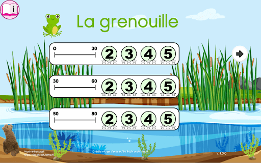 Android application La grenouille screenshort