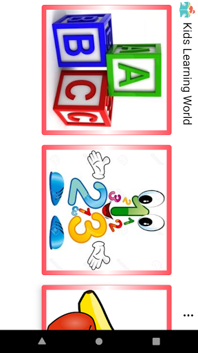 Kids Learning world Screen 3