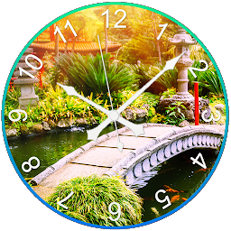 Icon image Garden Clock Live Wallpaper