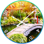 Garden Clock Live Wallpaper Apk