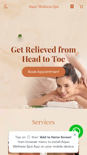 Aqua Wellness Spa Screen 2