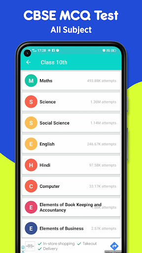 CBSE MCQ Test Screenshot 2 - AppWisp.com