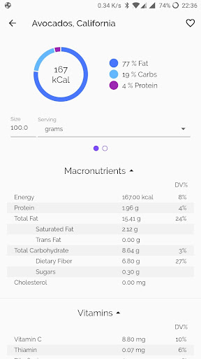Foodster Pro Screen 3