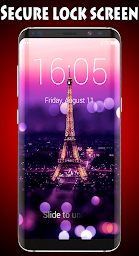 Paris Eiffel Tower Lock Screen