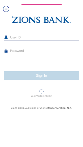 Screenshot of Zions Bank Positive Pay