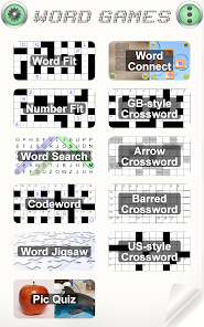 Crossword Blackout! Quiz