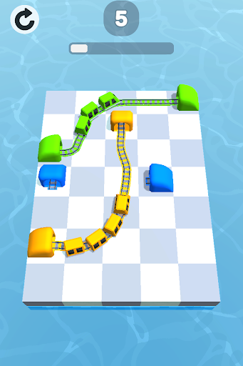 Trains Puzzle 3D Screen 2
