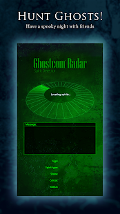 Ghostcom™ Radar Messages Screenshot