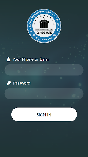 Android application CamDEBATE screenshort