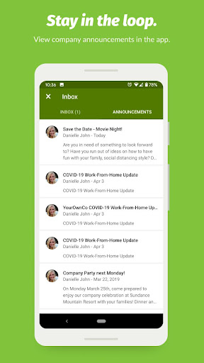 Screenshot of BambooHR