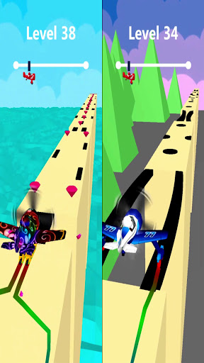 Roller Plane Skate Screen 3