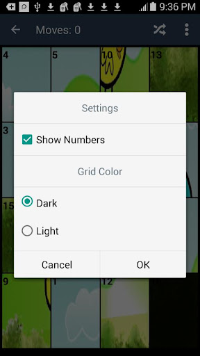 Slide Puzzle Screen 3