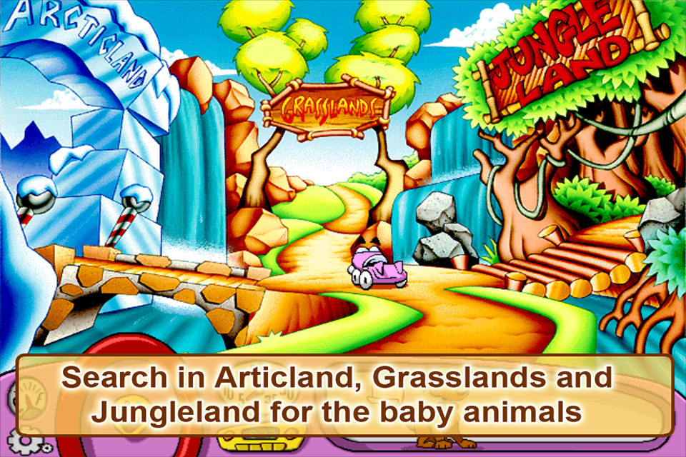 Android application Putt-Putt® Saves the Zoo screenshort