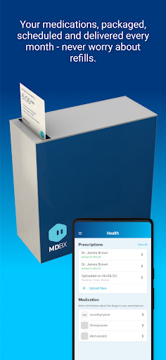 Android application MDBX health screenshort