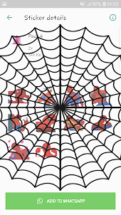 Spider Hero WA Sticker Apps