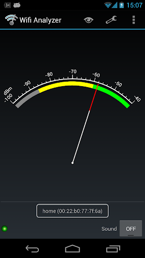Wifi Analyzer Classic Screen 3