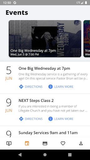 Lifegate Church KC Screen 3
