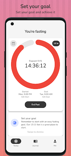 Fastpal - Intermittent Fasting Screen 3