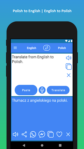 English to Polish Translator Screen 3