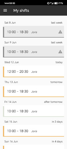Android application L1NDA screenshort