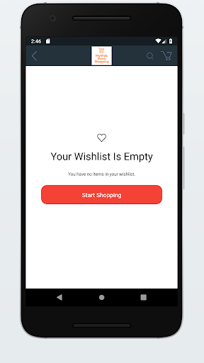 My Web Store Shopping Screen 3