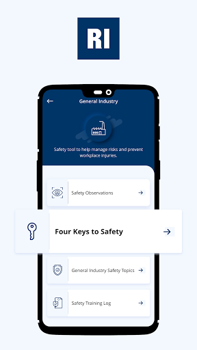 RI Loss Control App Screen 2