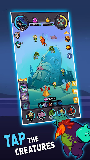 Tap Temple: Monster Clicker Idle Game  screenshots 1