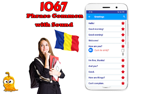 Learn Romanian Offline Screen 2
