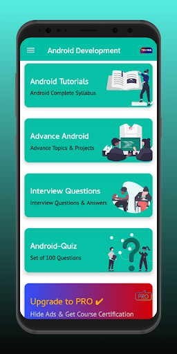 Android application Learn Android Development screenshort