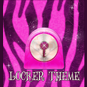 Pink Zebra Theme GO Locker