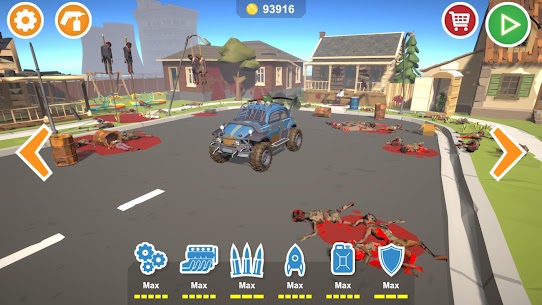 Crazy Zombie Driver Mod Apk 1.3 (A Large Amount of Currency) 1