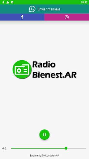 Radio BienestAR Screen 2