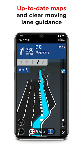 Screenshot of TomTom GO Fleet