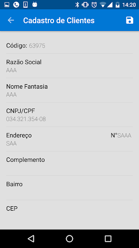 Pratic SIP Integração Screen 3
