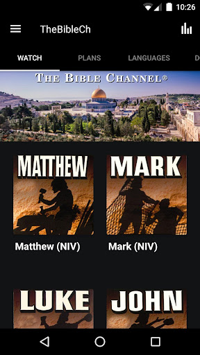 Android application The Bible Channel screenshort