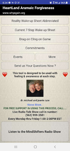 Android application Forgiveness: HeartLand Aramaic screenshort
